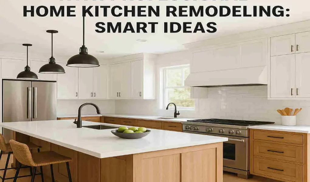 Transform Your Space with Professional Home Kitchen Remodeling: Smart Ideas