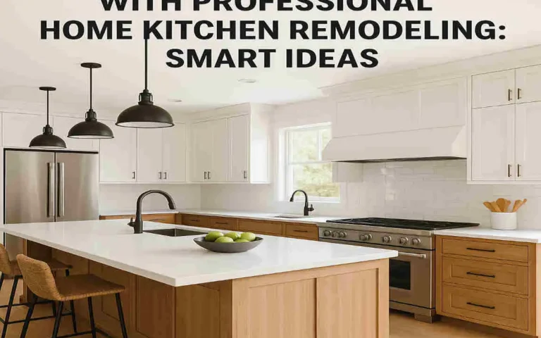 Transform Your Space with Professional Home Kitchen Remodeling: Smart Ideas