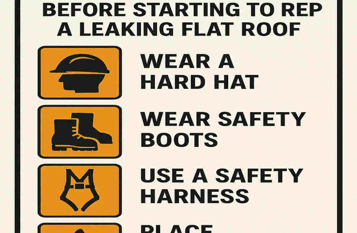 How to Repair a Leaking Flat Roof on Your House: 7 Quick DIY Fixes for Homeowners