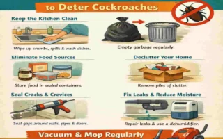 why do cockroaches suddenly appear in the house cleaning