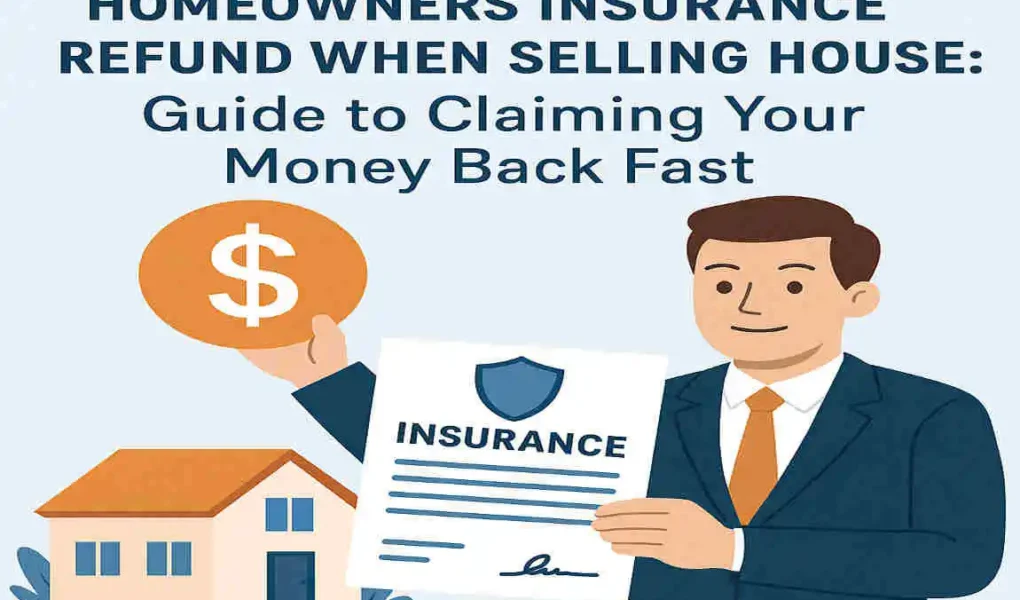 Homeowners Insurance Refund When Selling House: Guide to Claiming Your Money Back Fast