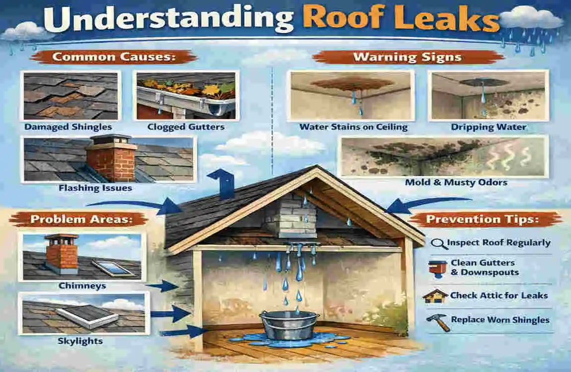 how to stop a leaking roof