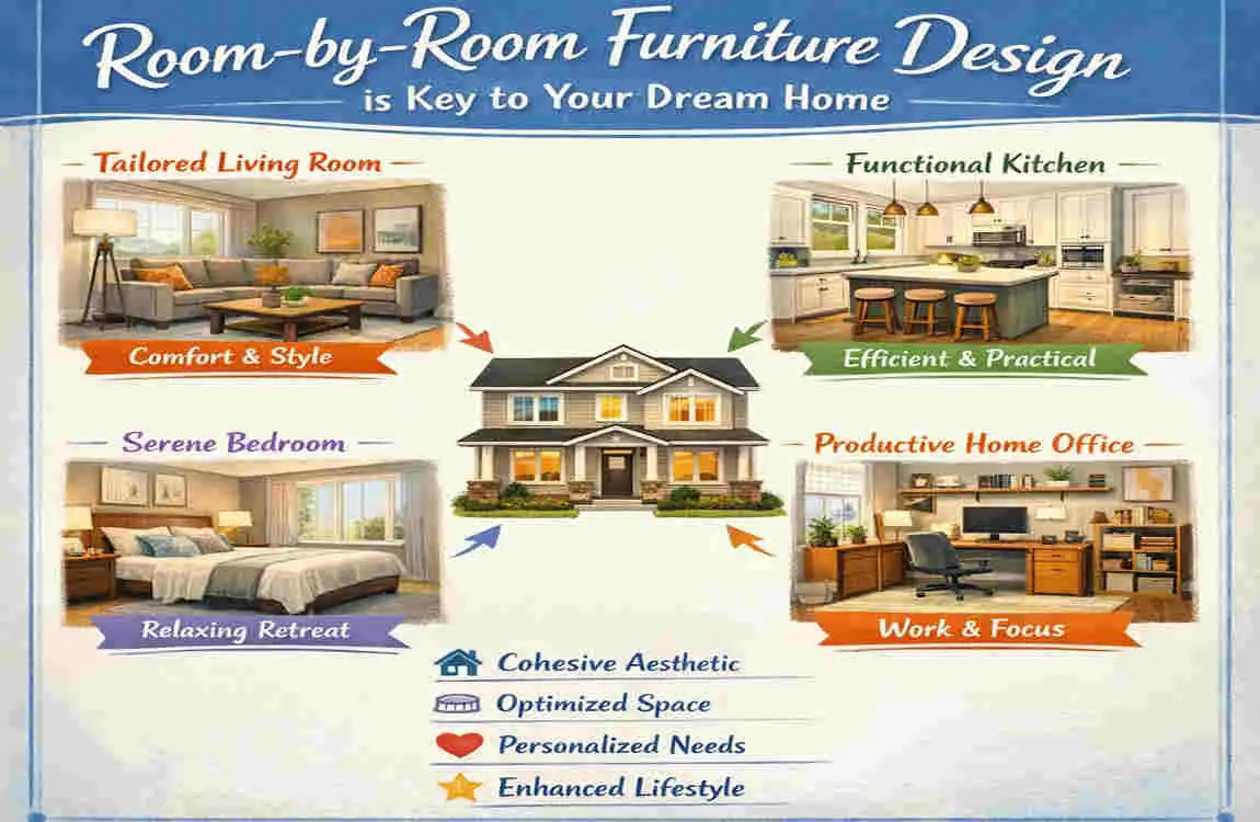 Ultimate Room-by-Room Furniture Design Guide: Revamp Your Dream House Effortlessly