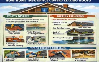 will insurance cover leaking roof