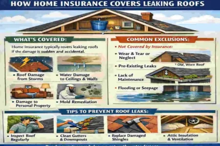 will insurance cover leaking roof