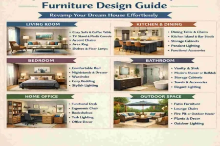 Ultimate Room-by-Room Furniture Design Guide: Revamp Your Dream House Effortlessly