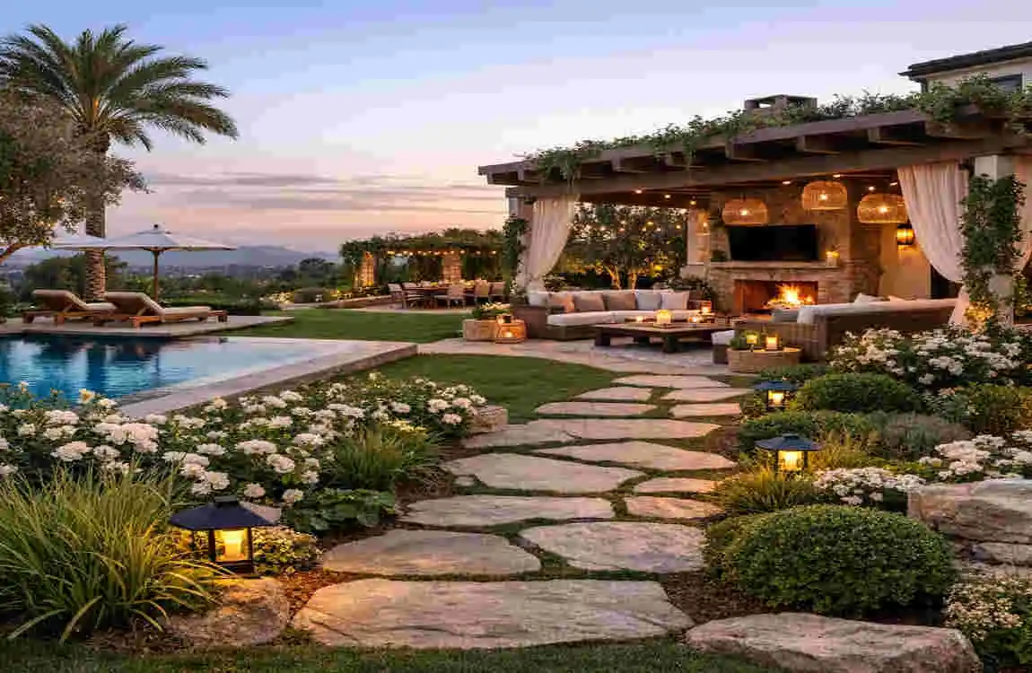 celebrity outdoor space
