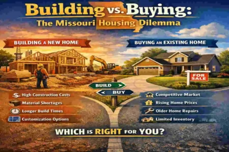is it cheaper to build or buy a house in missouri