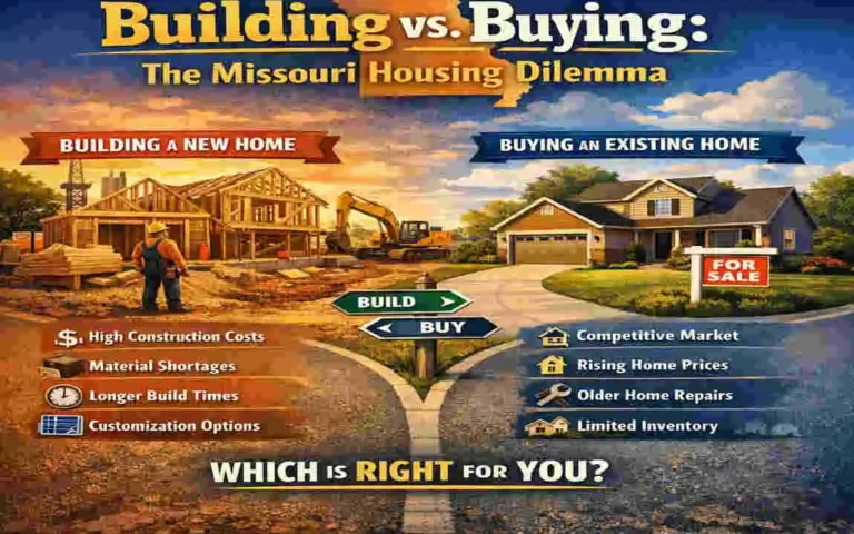is it cheaper to build or buy a house in missouri