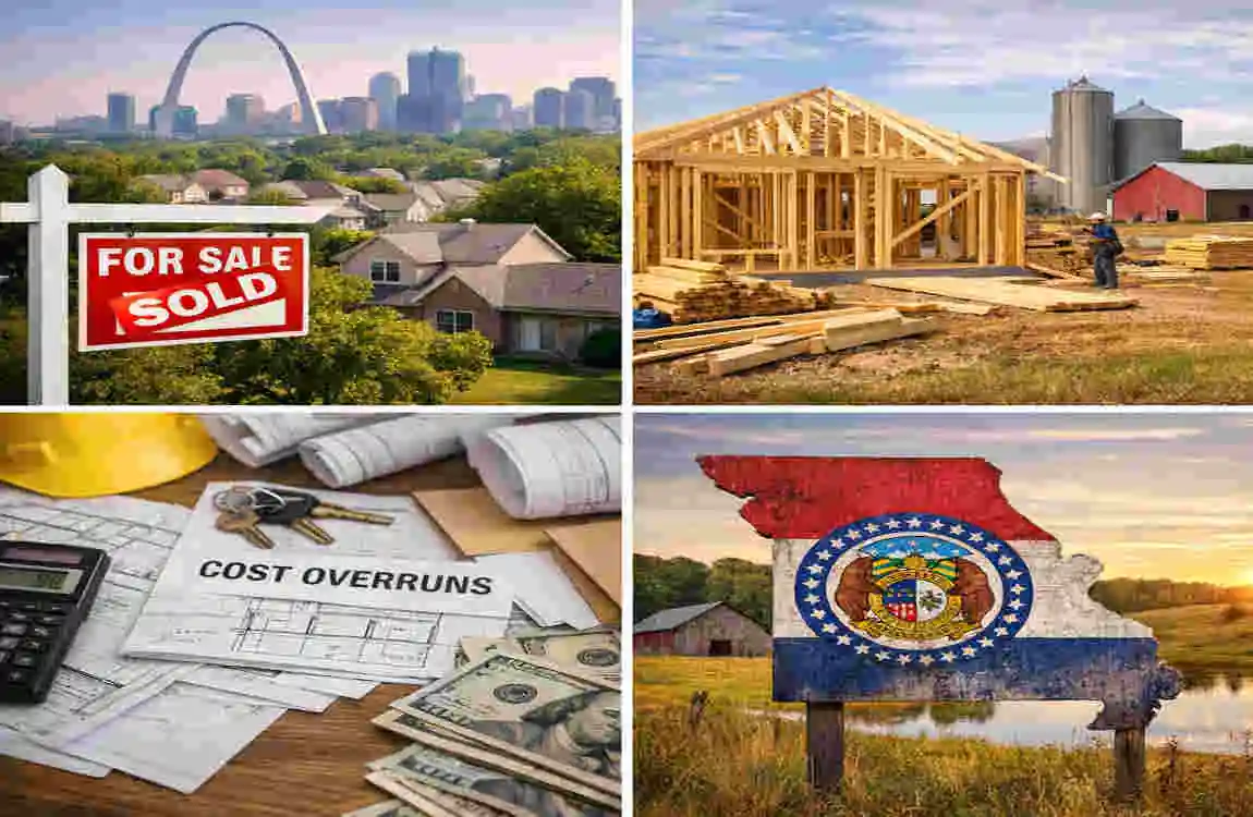 is it cheaper to build or buy a house in missouri