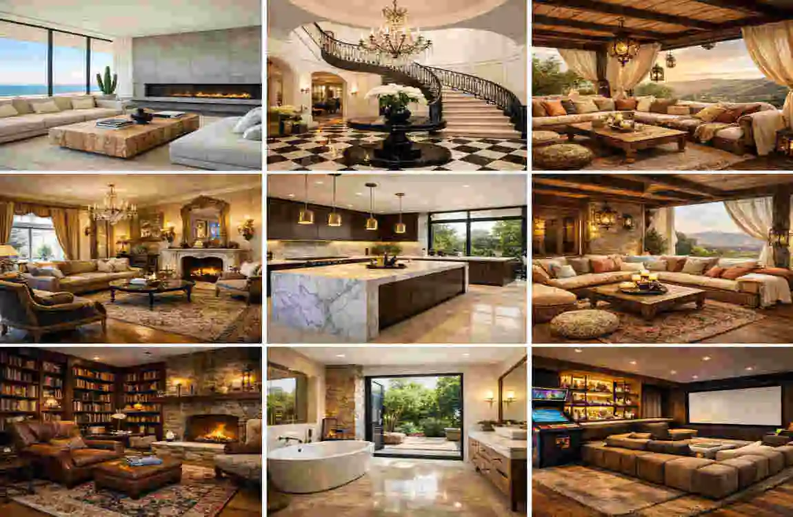 Celebrity House Interior Designs