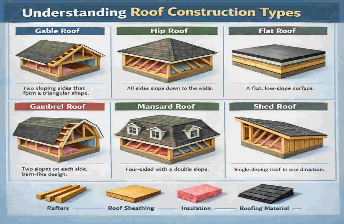 roof construction types for insurance