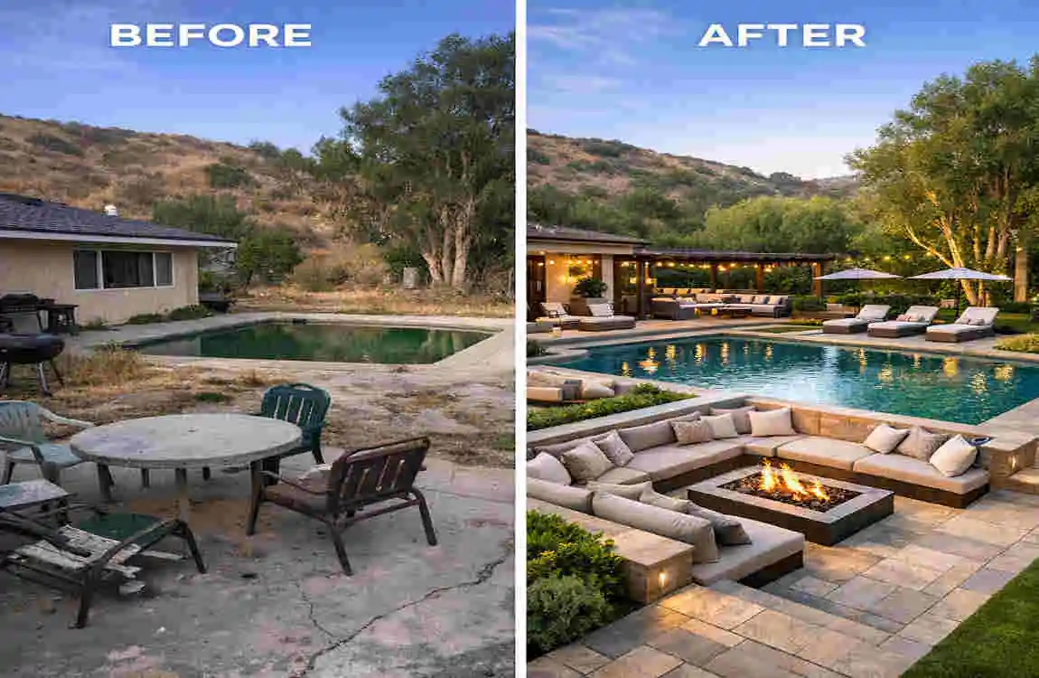 celebrity outdoor space