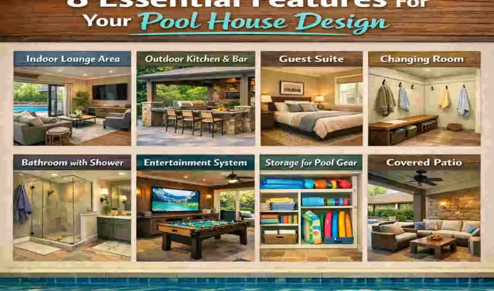 swimming pool house design