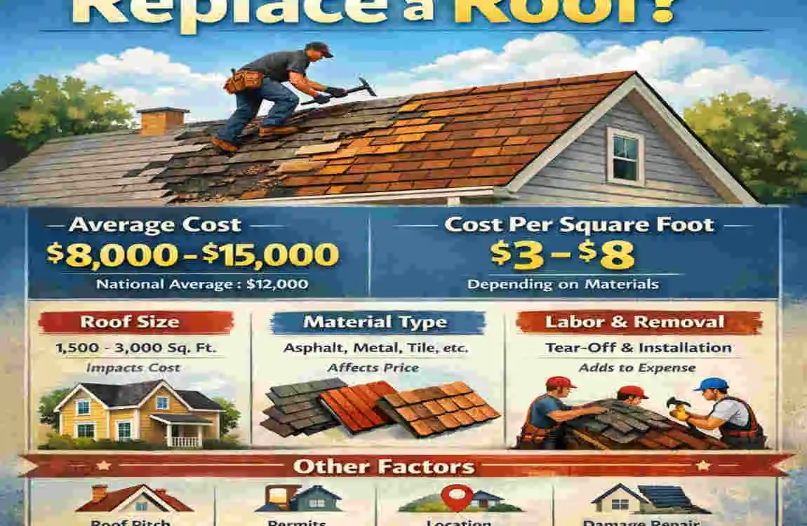 How Much Does It Cost to Replace a Roof?