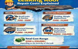 how much to fix leaking roof