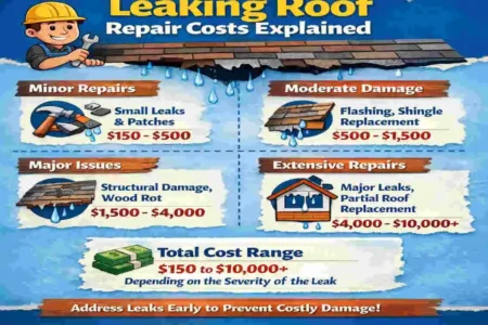 how much to fix leaking roof