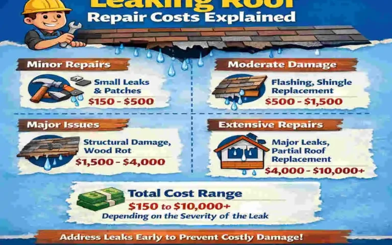 how much to fix leaking roof