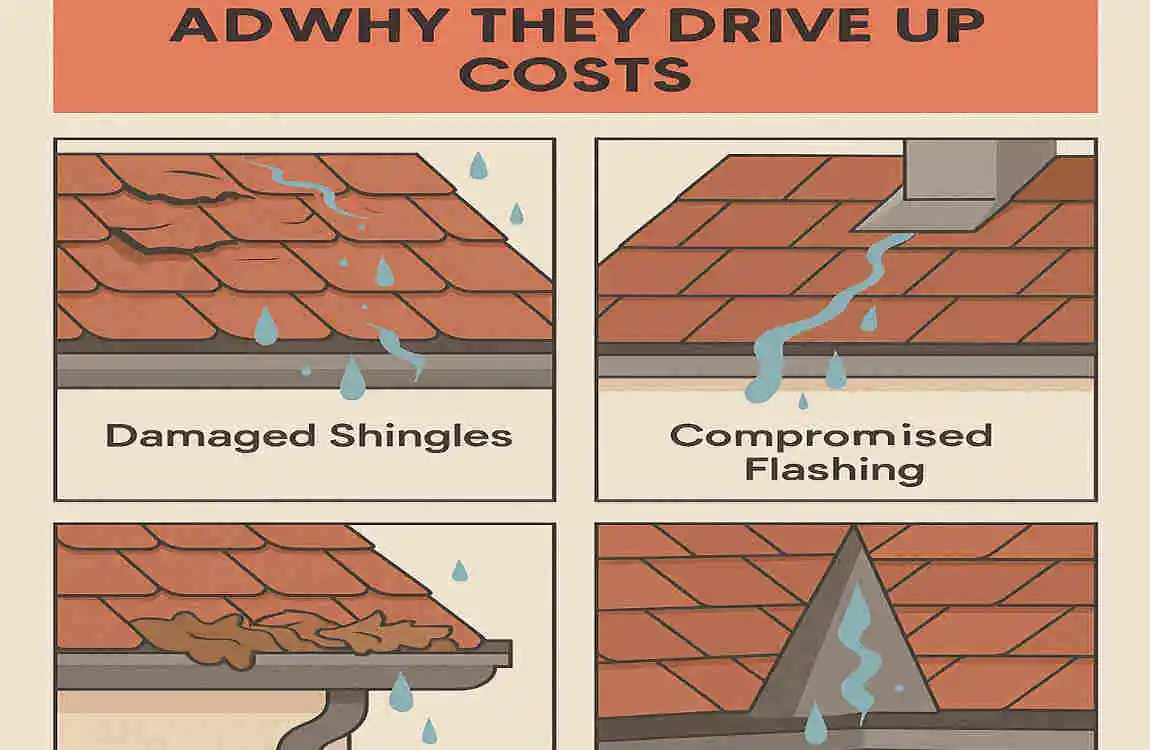 How Much to Fix Leaking Roof : Average Costs, Hidden Fees & DIY vs Pro Breakdown