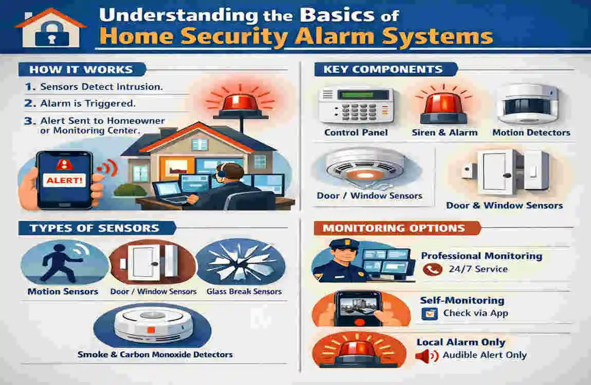 security alarm system for home