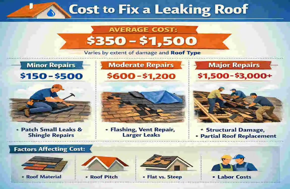 how to stop a leaking roof