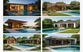 swimming pool house design