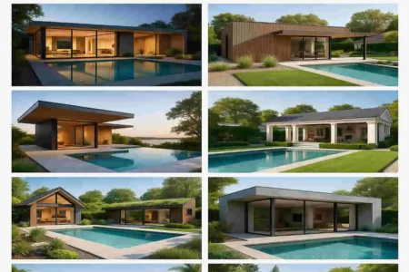 swimming pool house design