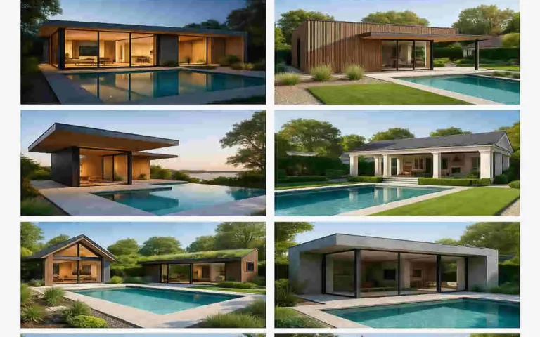 swimming pool house design