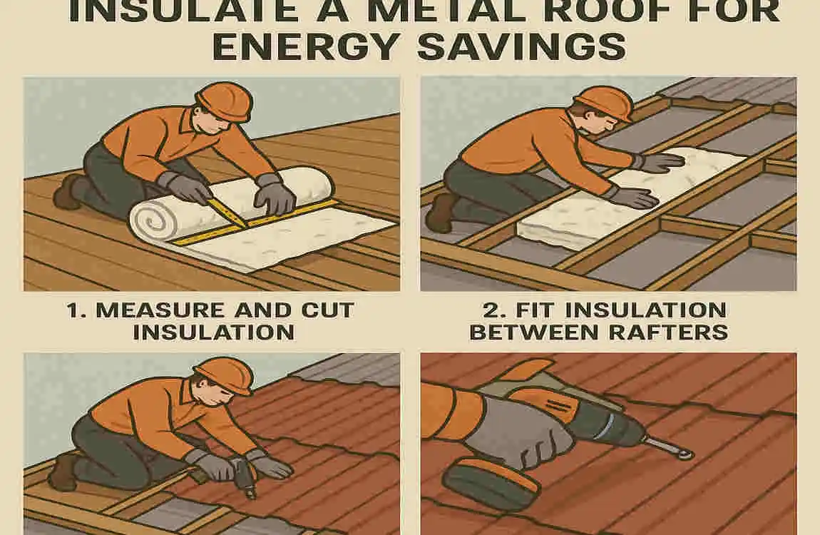 Ultimate Guide: How to Insulate Your House's Metal Building Roof for Energy Savings