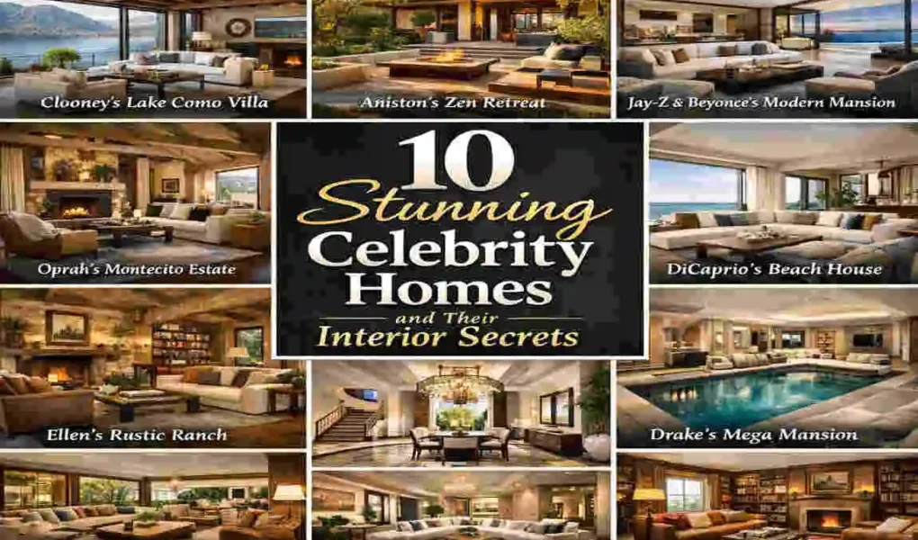 Celebrity House Interior Designs