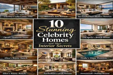 Celebrity House Interior Designs