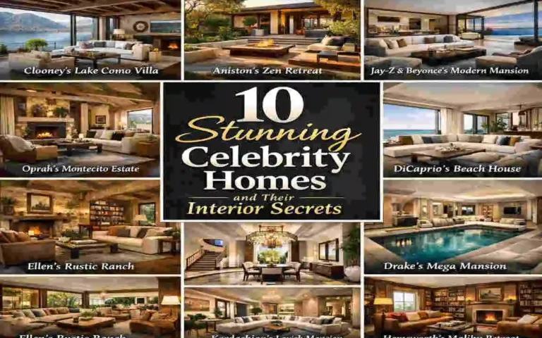 Celebrity House Interior Designs