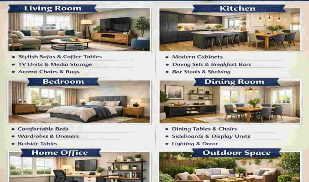 room by room furniture design