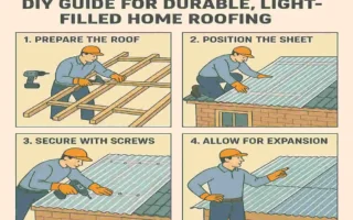 How to Install Polycarbonate Roof Sheeting on Your House: DIY Guide for Durable, Light-Filled Home Roofing