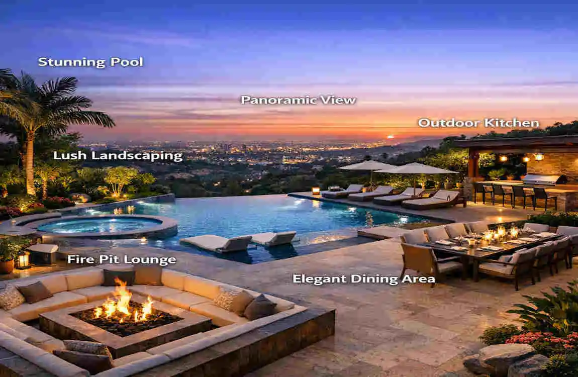 celebrity outdoor space