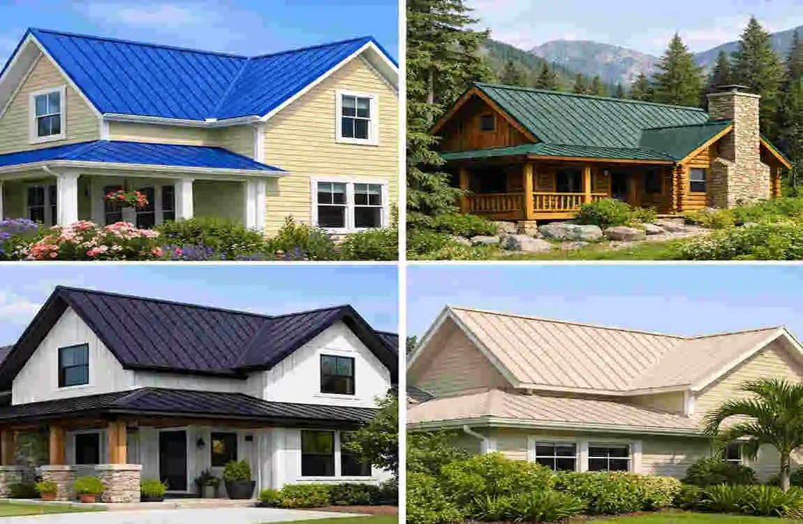 what color metal roof is more energy efficient