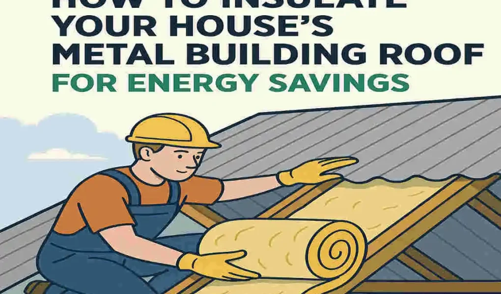 Ultimate Guide: How to Insulate Your House's Metal Building Roof for Energy Savings