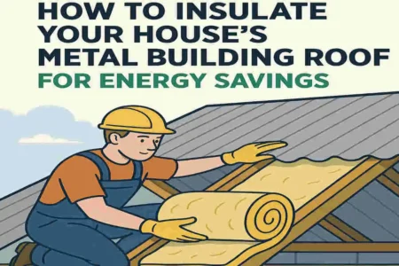 Ultimate Guide: How to Insulate Your House's Metal Building Roof for Energy Savings