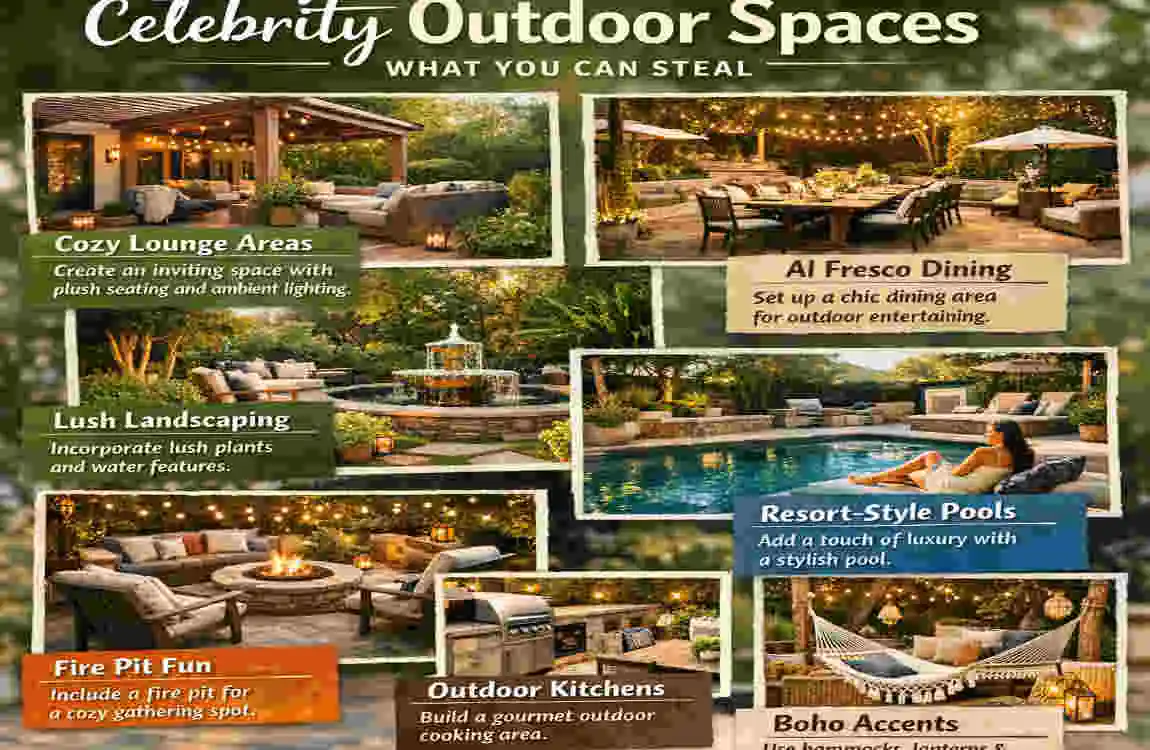 celebrity outdoor space