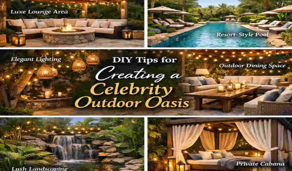 celebrity outdoor space