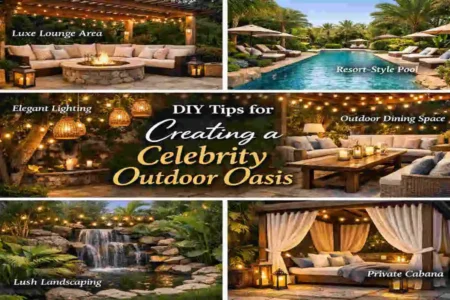 celebrity outdoor space