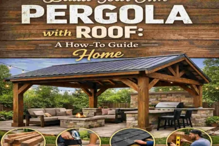 how to build pergola with roof