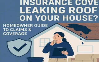 Will Insurance Cover Leaking Roof on Your House? Homeowner Guide to Claims & Coverage