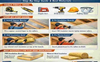 how to insulate a flat roof from the inside uk