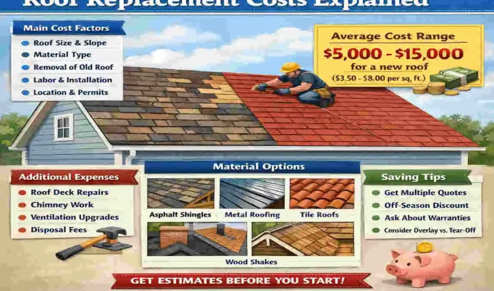 How Much Does It Cost to Replace a Roof?