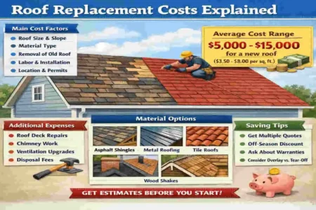 How Much Does It Cost to Replace a Roof?