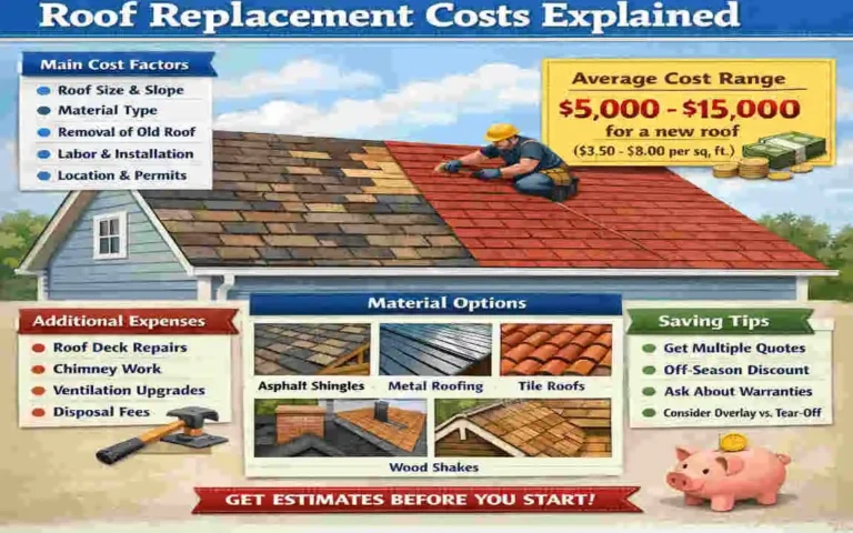 How Much Does It Cost to Replace a Roof?
