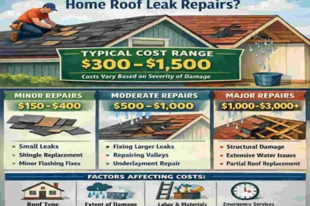 how much to fix leaking roof