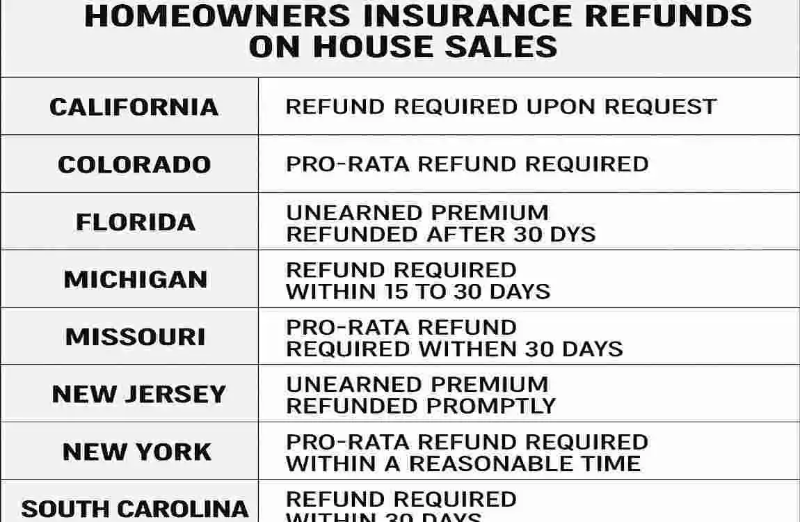 Homeowners Insurance Refund When Selling House: Guide to Claiming Your Money Back Fast
