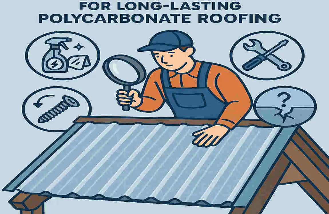 How to Install Polycarbonate Roof Sheeting on Your House: DIY Guide for Durable, Light-Filled Home Roofing